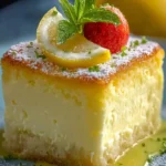 Irresistible Lemon Custard Cake – Simple, Fresh & Delicious Dessert Recipe First Image