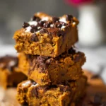 Pumpkin Chickpea Blondies (Vegan + Gluten free) First Image