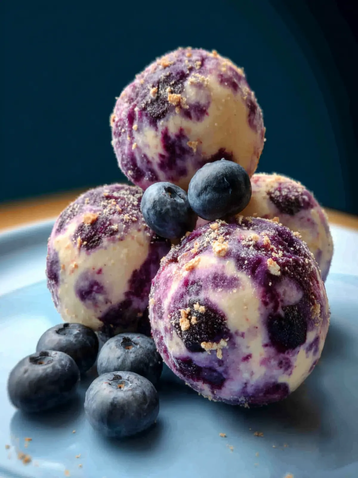 Blueberry Cheesecake Protein Bites First Image