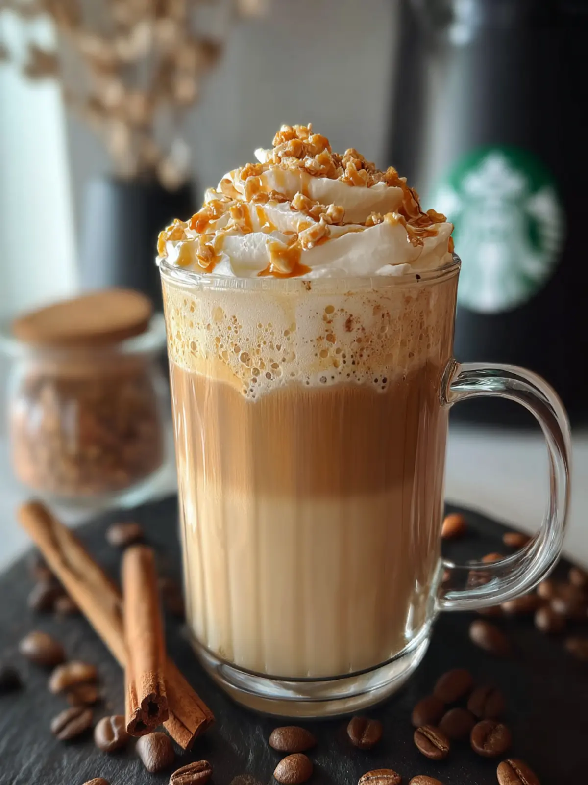 Irresistible Starbucks Copycat Smoked Butterscotch Latte Recipe First Image