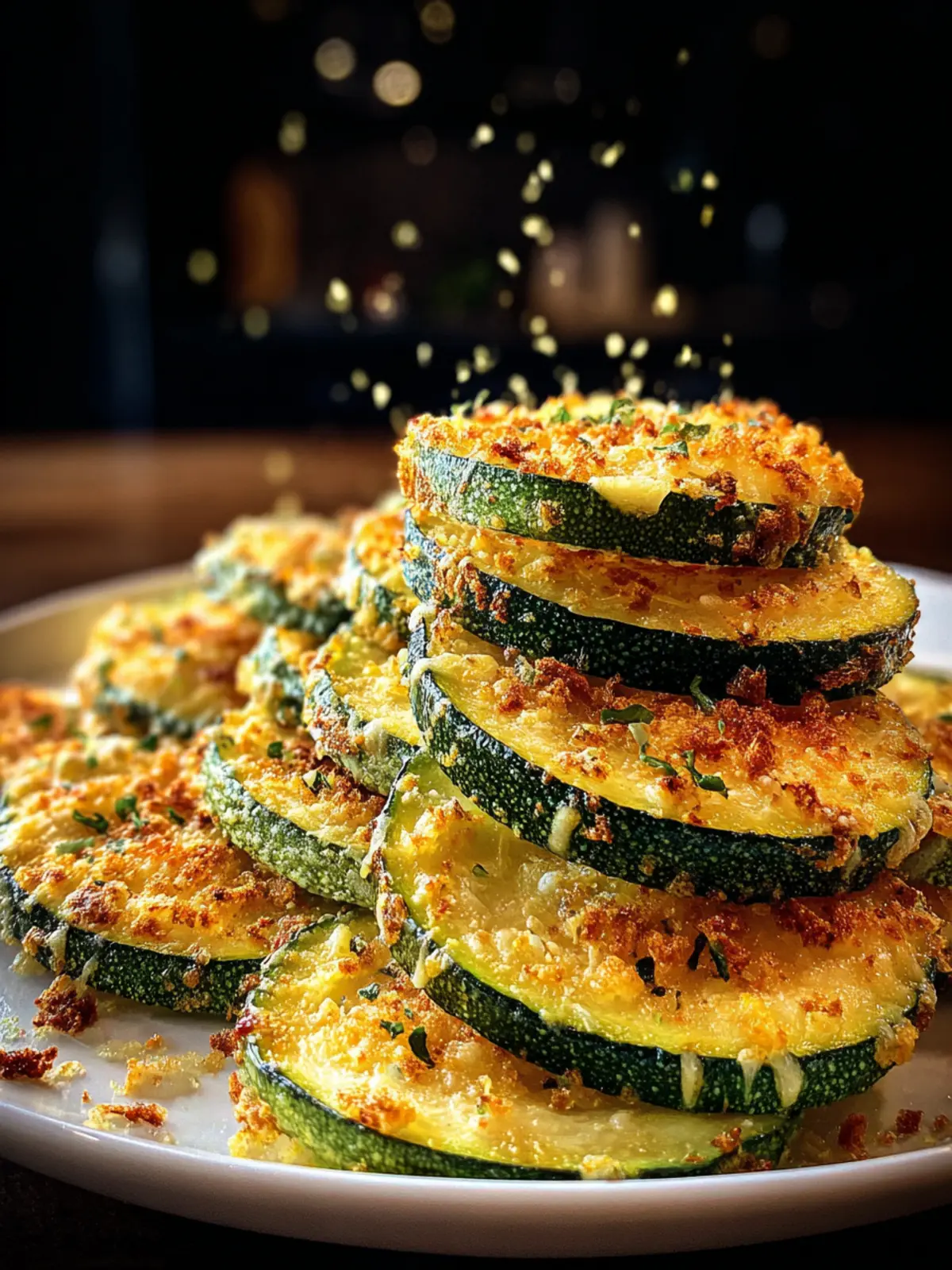 Crispy Baked Parmesan Zucchini – A Cheesy Delight! First Image