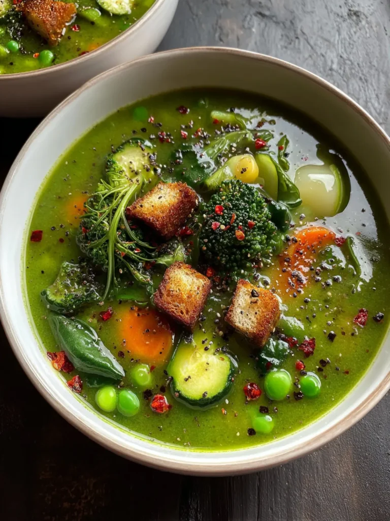 Green Detox Vegetable Soup: 7 Ways to Feel Fantastic First Image