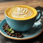 Indulge in Delicious Vanilla Latte Coffee at Home First Image