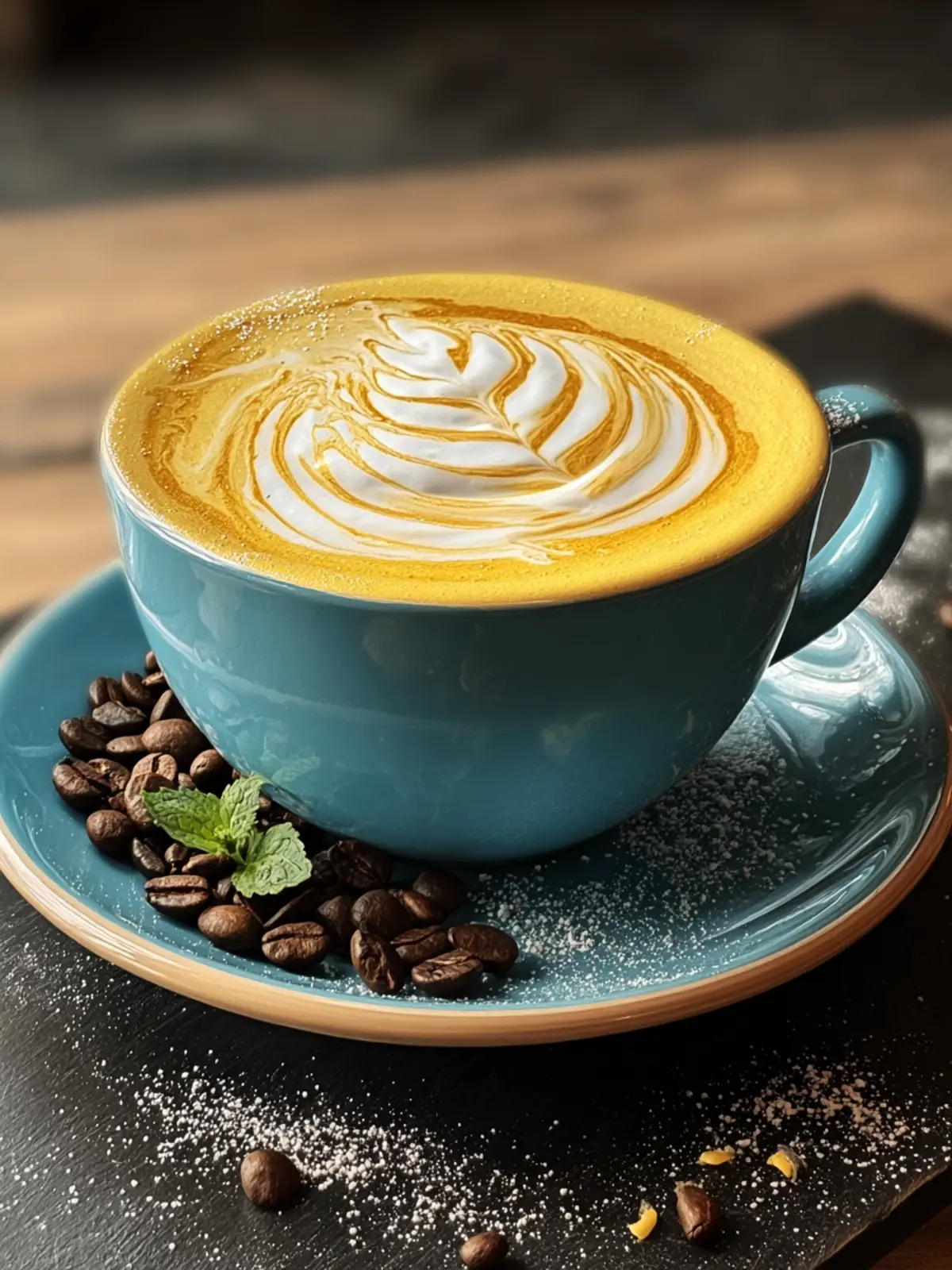 Indulge in Delicious Vanilla Latte Coffee at Home First Image