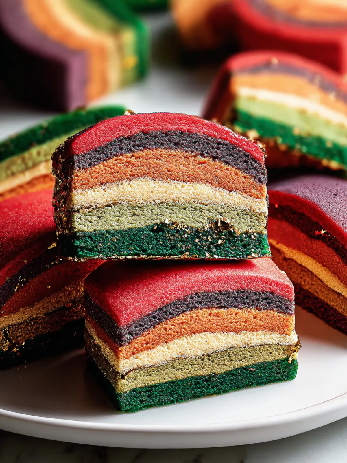 Irresistible Italian Rainbow Cookies – A Colorful Delight First Image