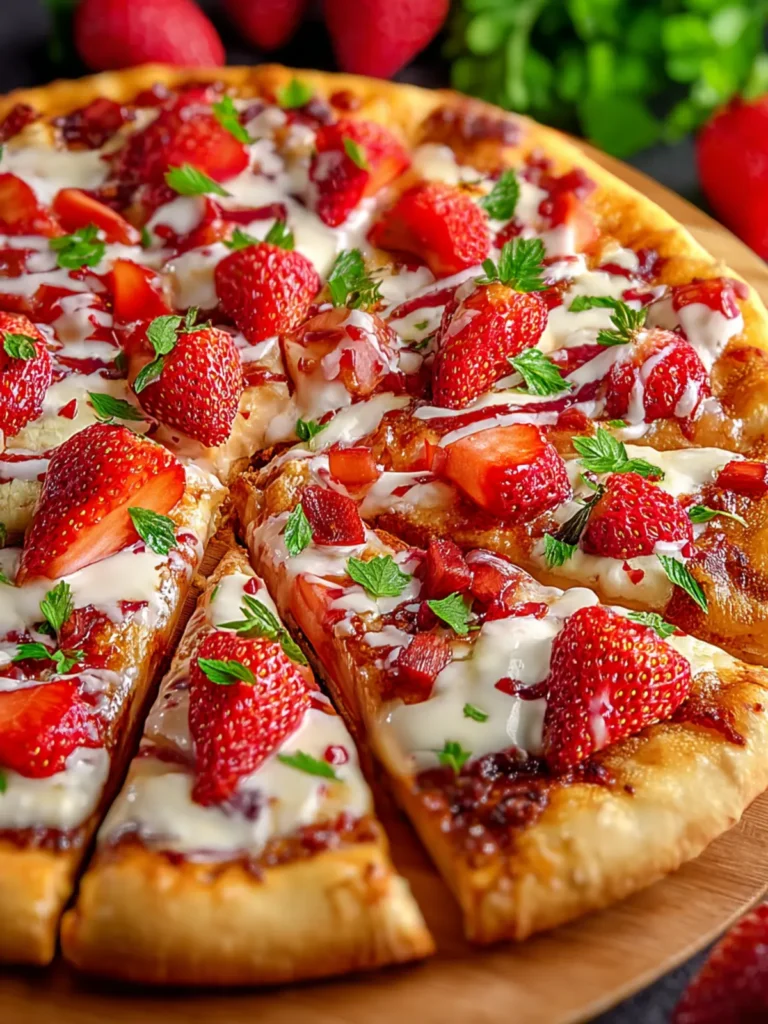 Irresistible Strawberry Pizza Recipe for Summer Delights First Image