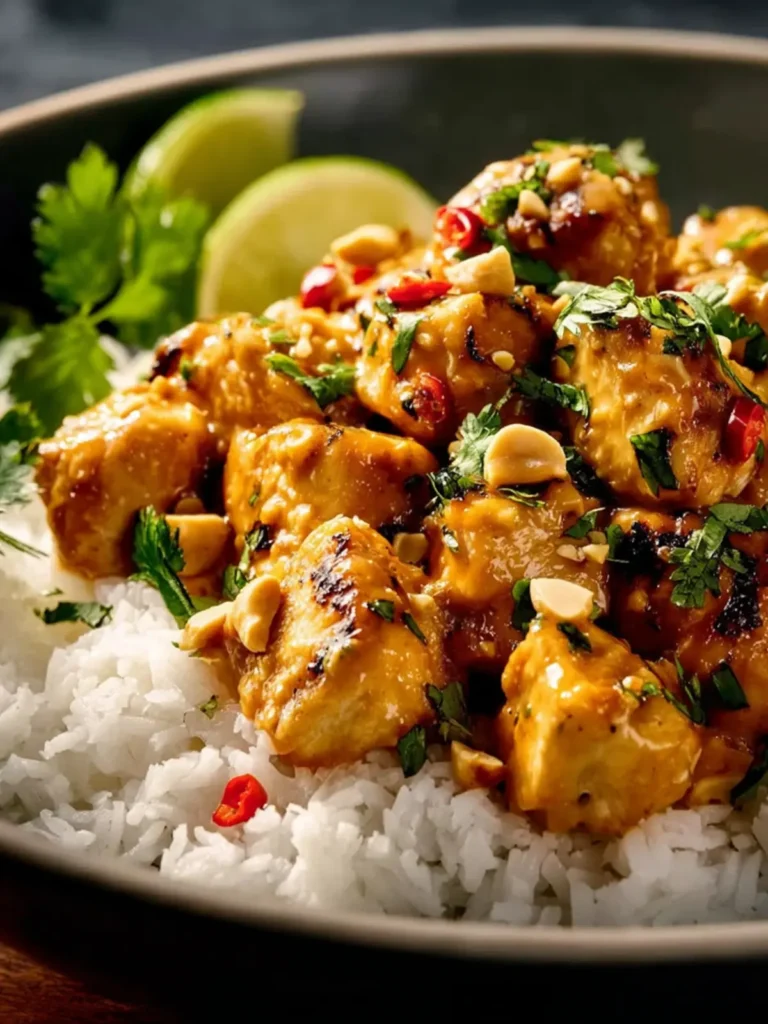 Thai Peanut Chicken First Image