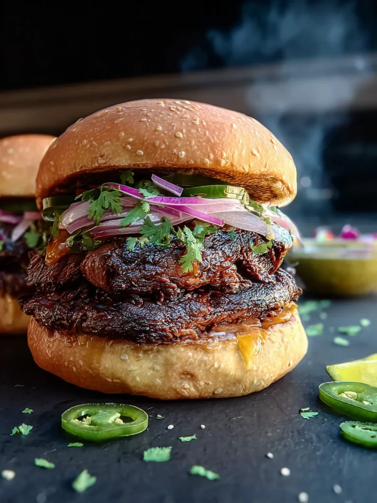 Irresistible Smoked Beef Birria Burgers Recipe to Try First Image