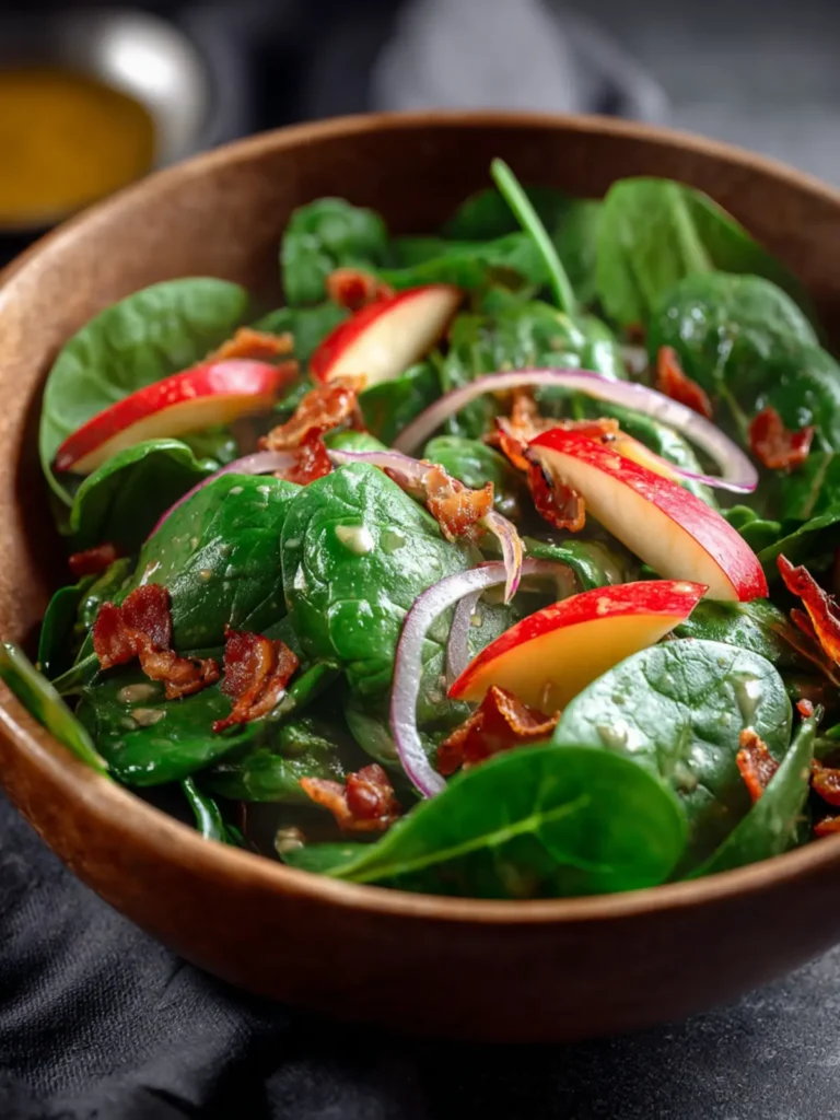 Spinach Salad – Easy and Delicious Recipe First Image