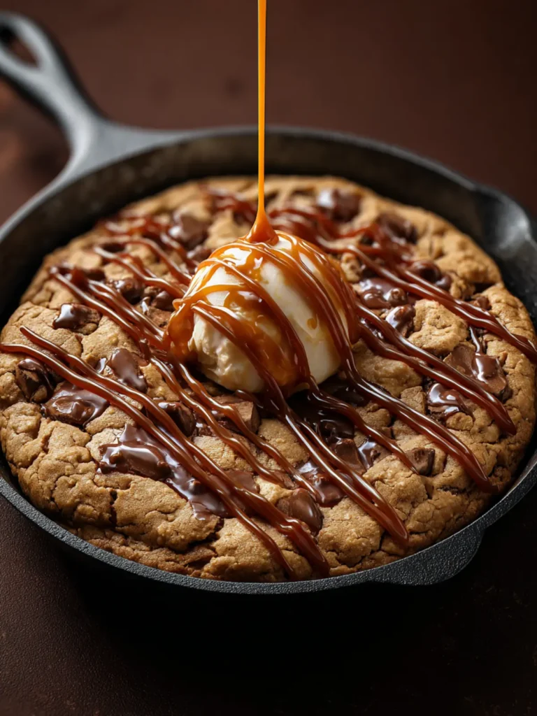 Caramel Skillet Cookie First Image