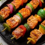 Air Fryer Salmon Skewers Make Fish Night Amazingly Easy First Image