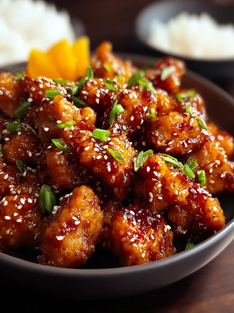 Sweet and Spicy Orange Chicken Recipe for a Flavorful Feast First Image