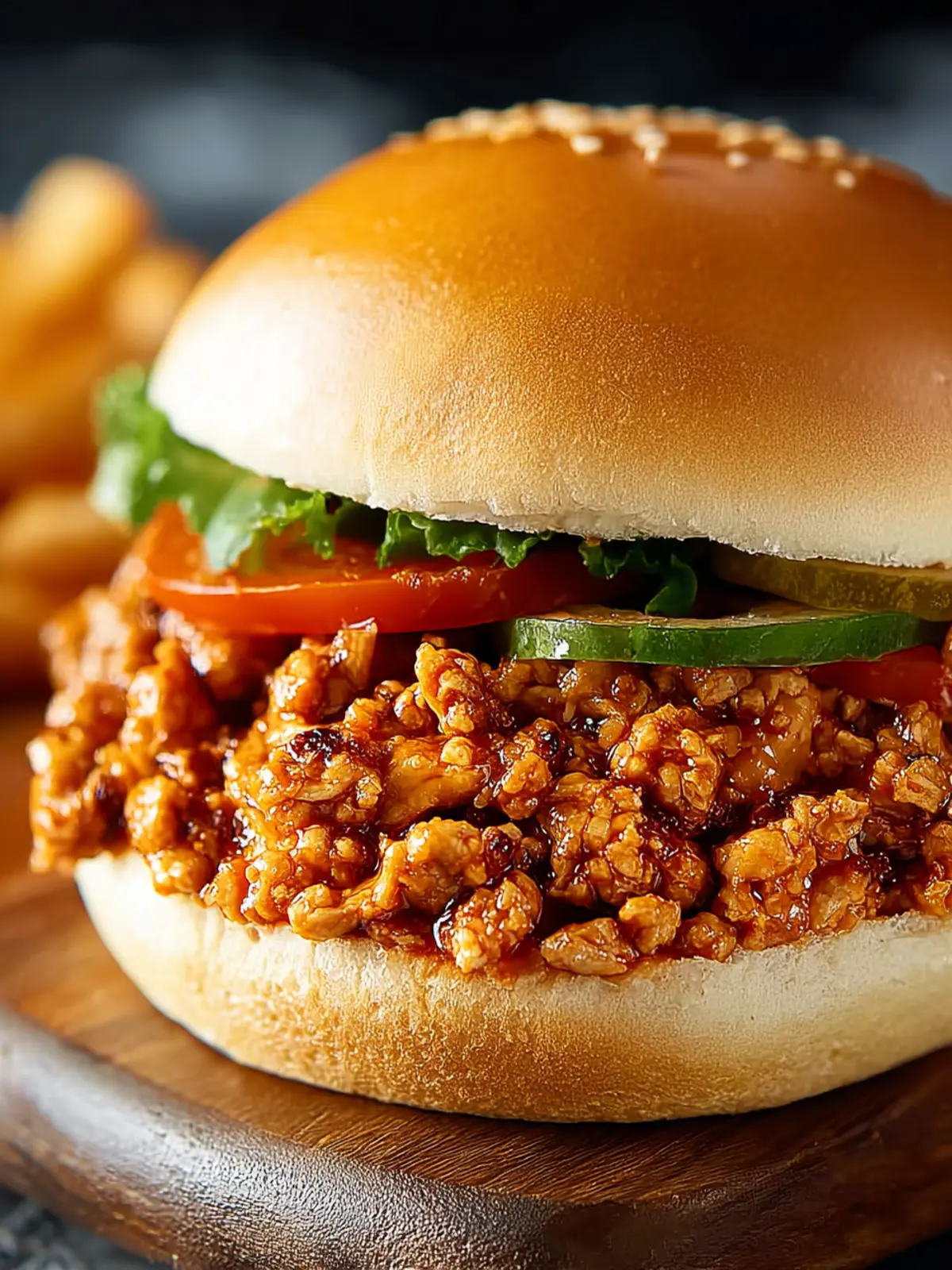 Irresistible Cajun Chicken Sloppy Joes Recipe Delight First Image