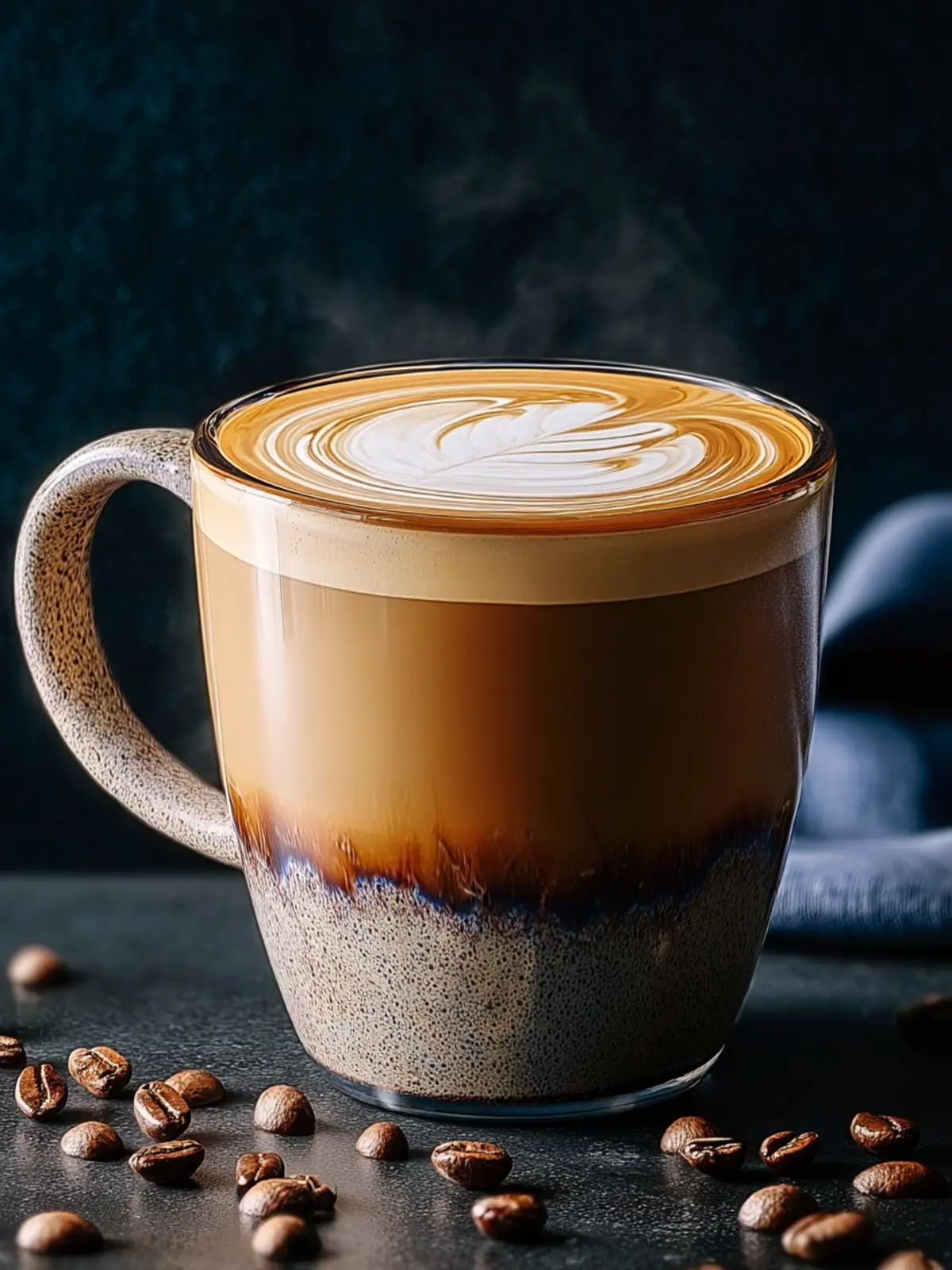 Delicious Hot Coffee with Milk – Your Cozy Morning Boost First Image