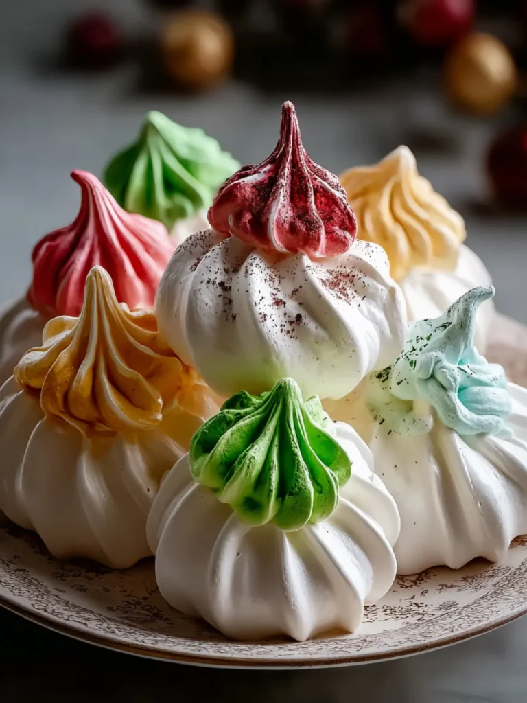 Christmas Meringue Recipe First Image
