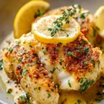 Irresistible Lemon Garlic Butter Baked Cod Recipe First Image
