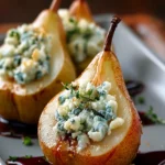 Irresistible Elegant Blue Cheese Stuffed Pears in 30 Minutes First Image
