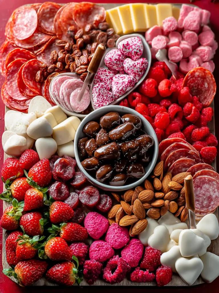 Irresistible Valentine’s Day Charcuterie Board Ideas First Image