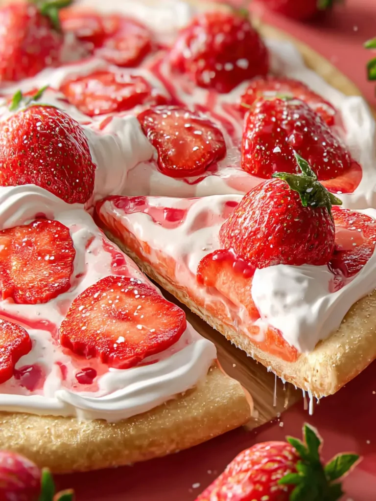 Irresistible Strawberry Pizza Recipe for Sweet Celebrations First Image