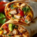 Flavorful Chipotle Ranch Chicken Burrito Recipe Delight First Image