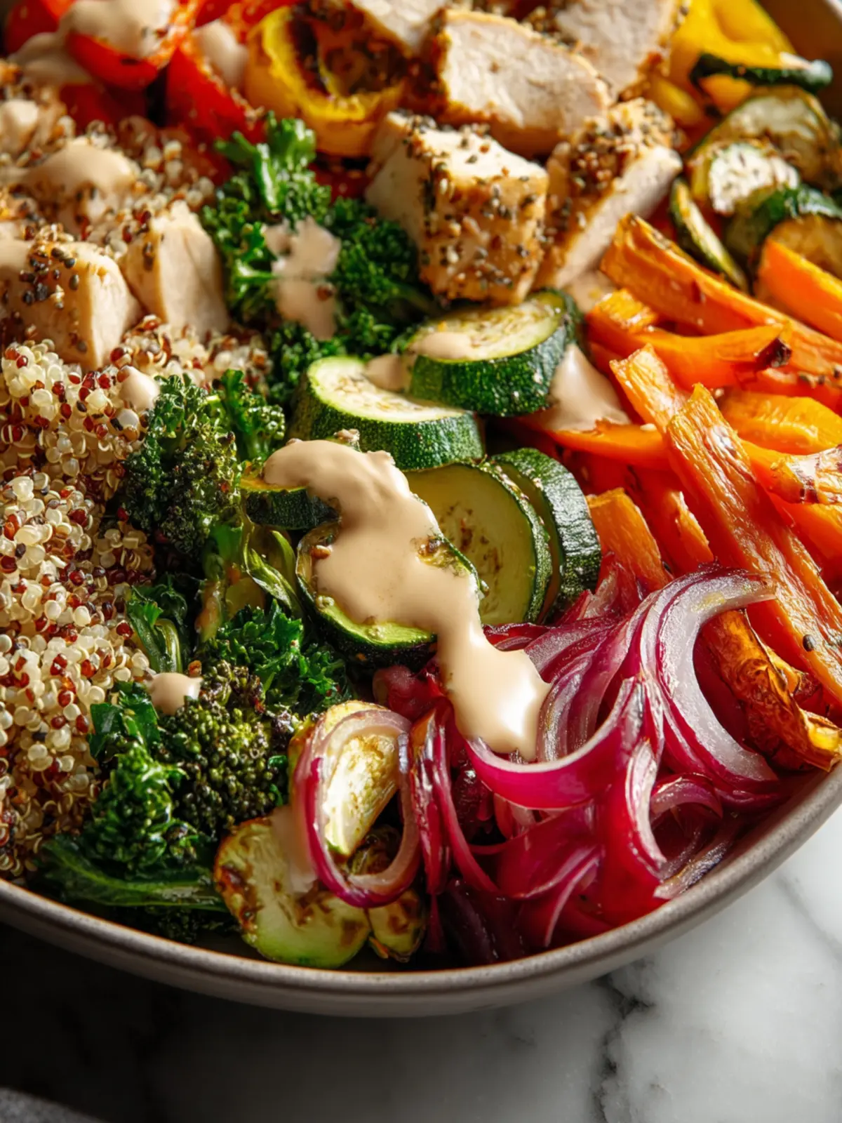 Veggie & Turkey Buddha Bowl First Image