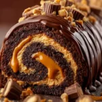 Peanut Butter Cup Chocolate Roll First Image