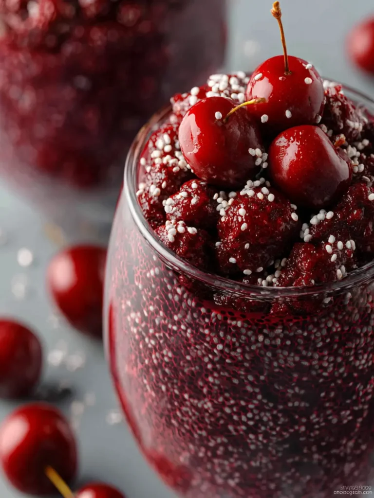 Cherry Chia Pudding First Image