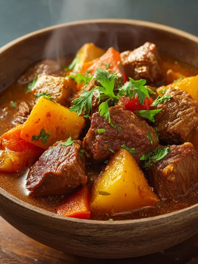 Moist Puerto Rican Beef Stew First Image