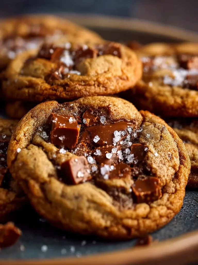 Brown Butter Toffee Cookies First Image