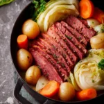 Dutch Oven Corned Beef and Cabbage Recipe First Image
