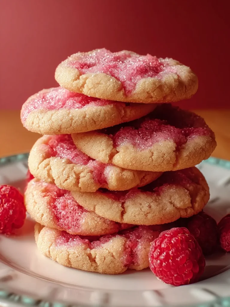 Easy Raspberry Cookies Recipe: Irresistible Soft Treats in 9 Steps First Image