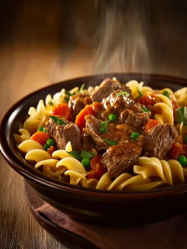 Slow Cooker Beef and Noodles: A Comforting Classic for Cozy Evenings First Image