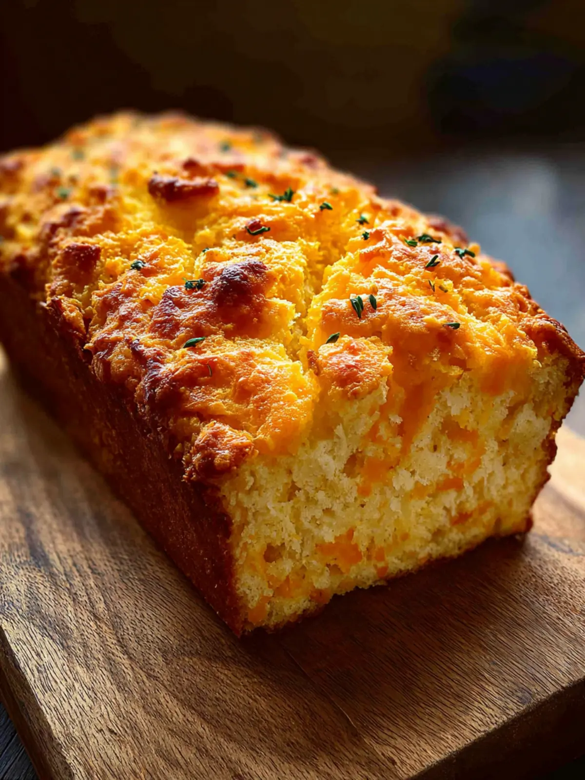 Cheddar Cheese Quick Bread Recipe First Image