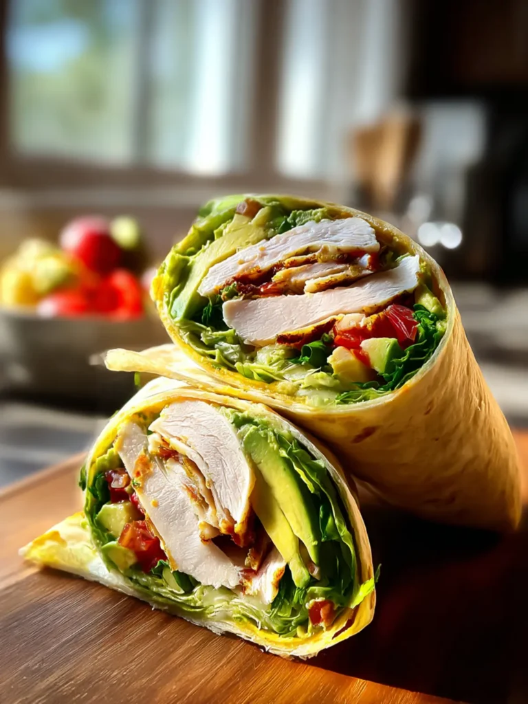 Delightful Chipotle Avocado Turkey Wrap Recipe to Savor First Image