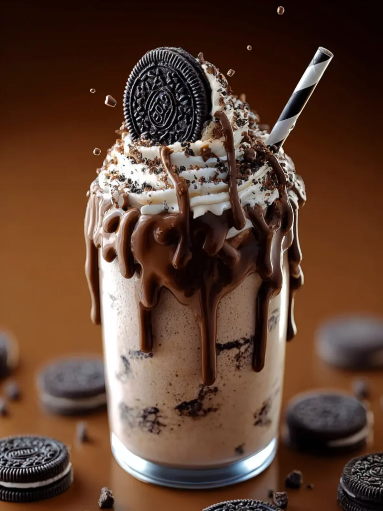 Irresistible Oreo Chocolate Frappe Recipe to Indulge In First Image