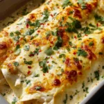 Creamy White Chicken Enchiladas First Image