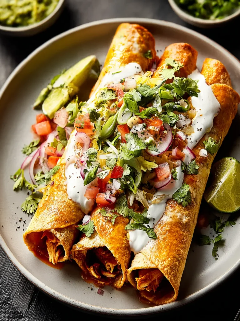 Crispy Chicken Flautas: A Flavorful Family Favorite First Image