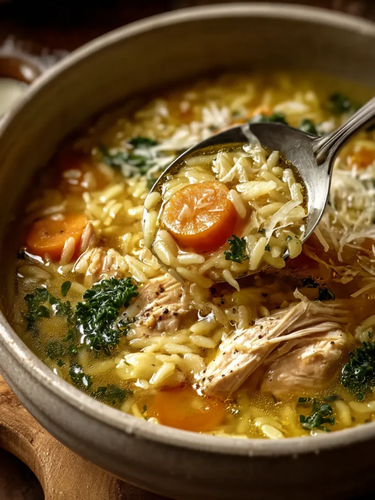 Comforting Whole Chicken Orzo Soup Recipe to Savor First Image