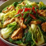 Chinese Chicken Cabbage Stir-Fry First Image