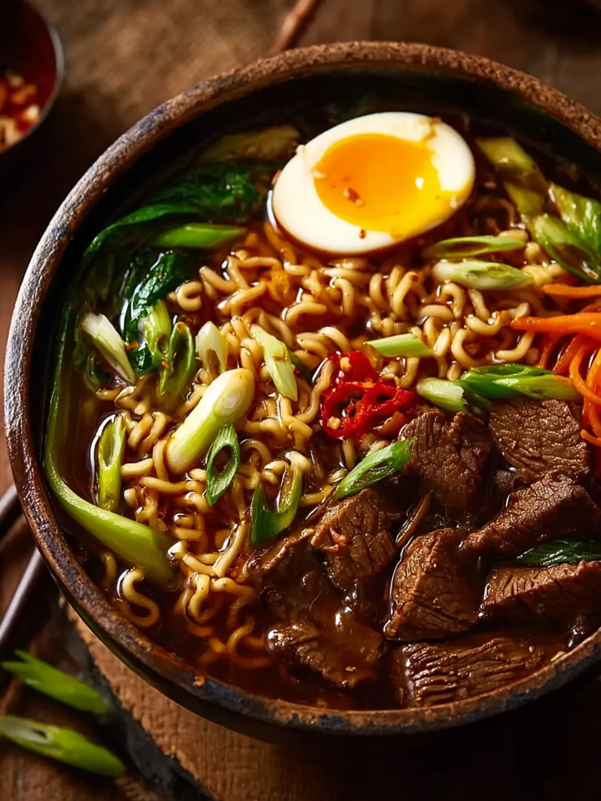 Slow Cooker Beef Ramen Noodles: A Cozy Bowl of Comfort and Tradition First Image