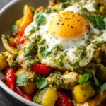 Best Salsa Verde Chicken Breakfast Hash: Quick & Easy! First Image