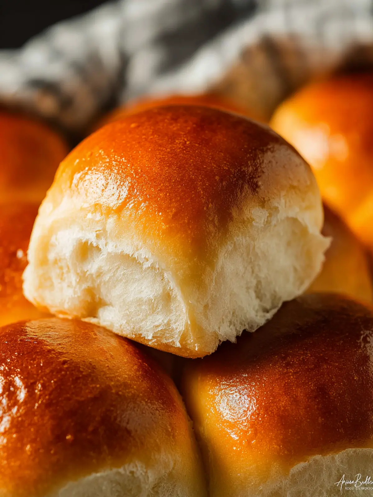 Classic Homemade Dinner Rolls First Image