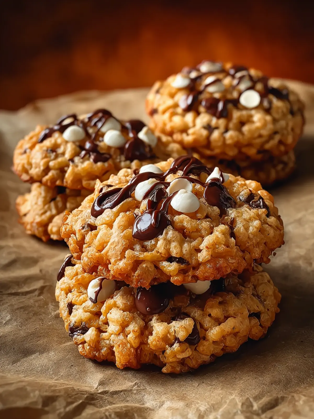 Rice Krispie Chocolate Chip Cookies: Indulge in Delight! First Image