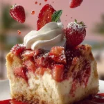 Donna Wood Strawberry Cheesecake Dump Cake First Image