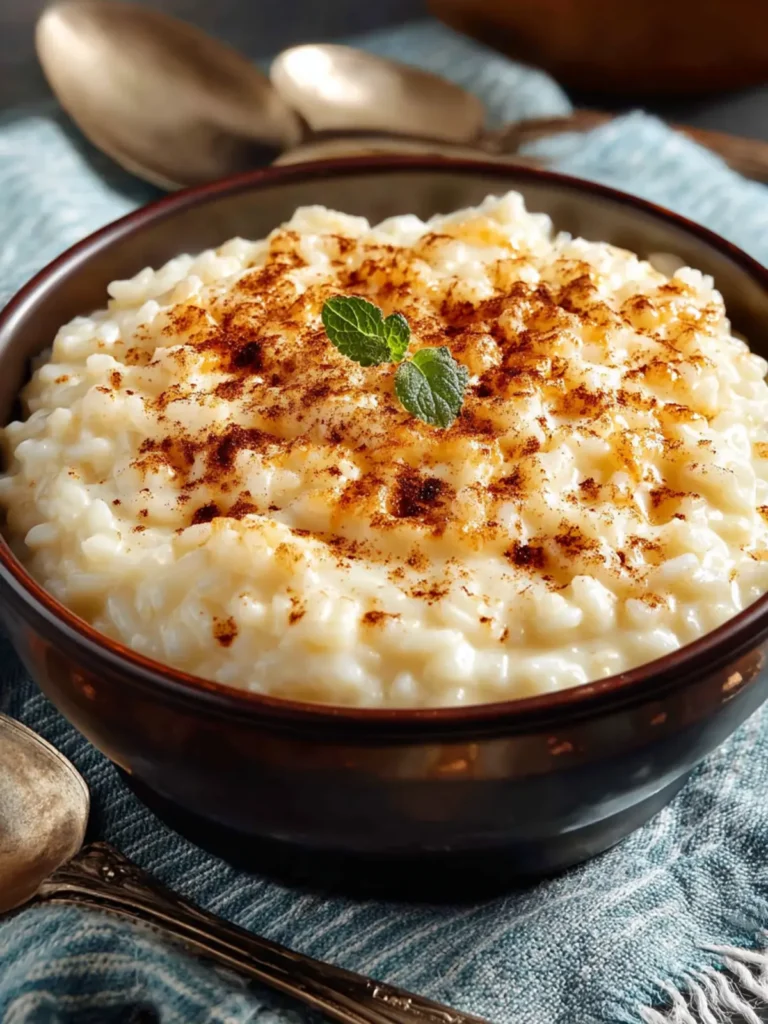 Rice Pudding with Cooked Rice First Image