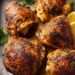 Oven-Roasted Chicken Thighs First Image