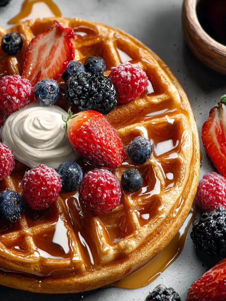 Irresistible Protein Waffles Recipe for a Healthy Start First Image