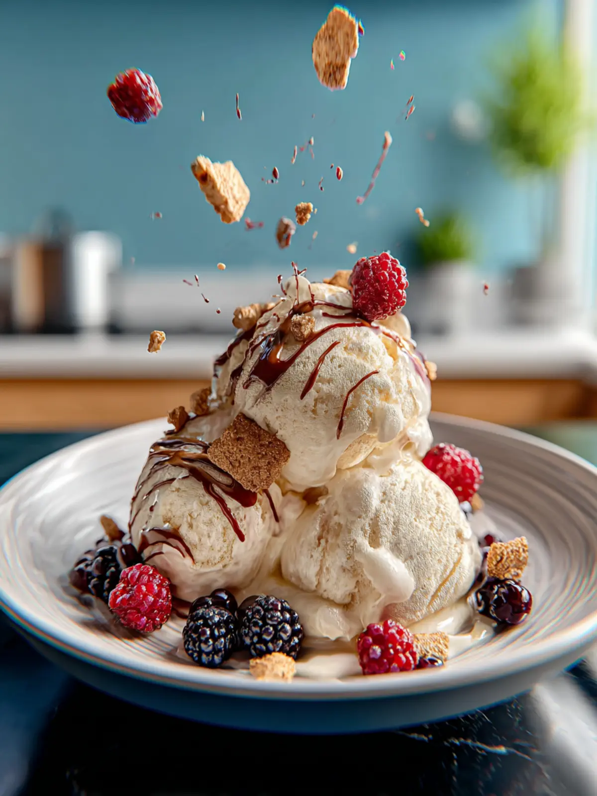 Cottage Cheese Protein Ice Cream Recipe First Image