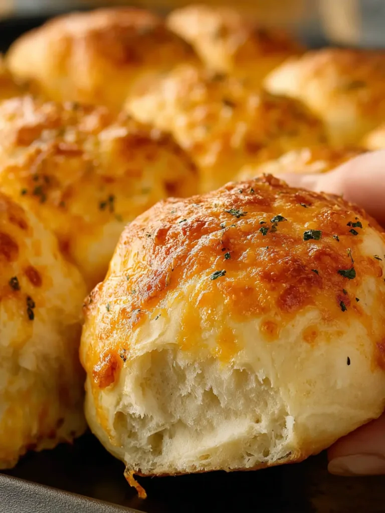 Cheesy Cowboy Butter Dinner Rolls First Image