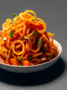 Carrot Noodles Recipe First Image
